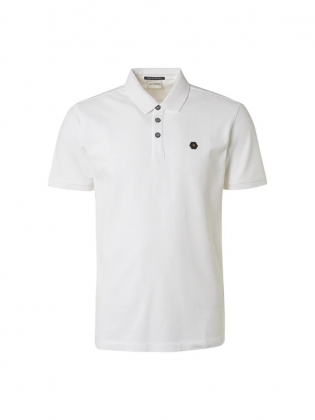 witte heren polo NO Excess - 19380201sn